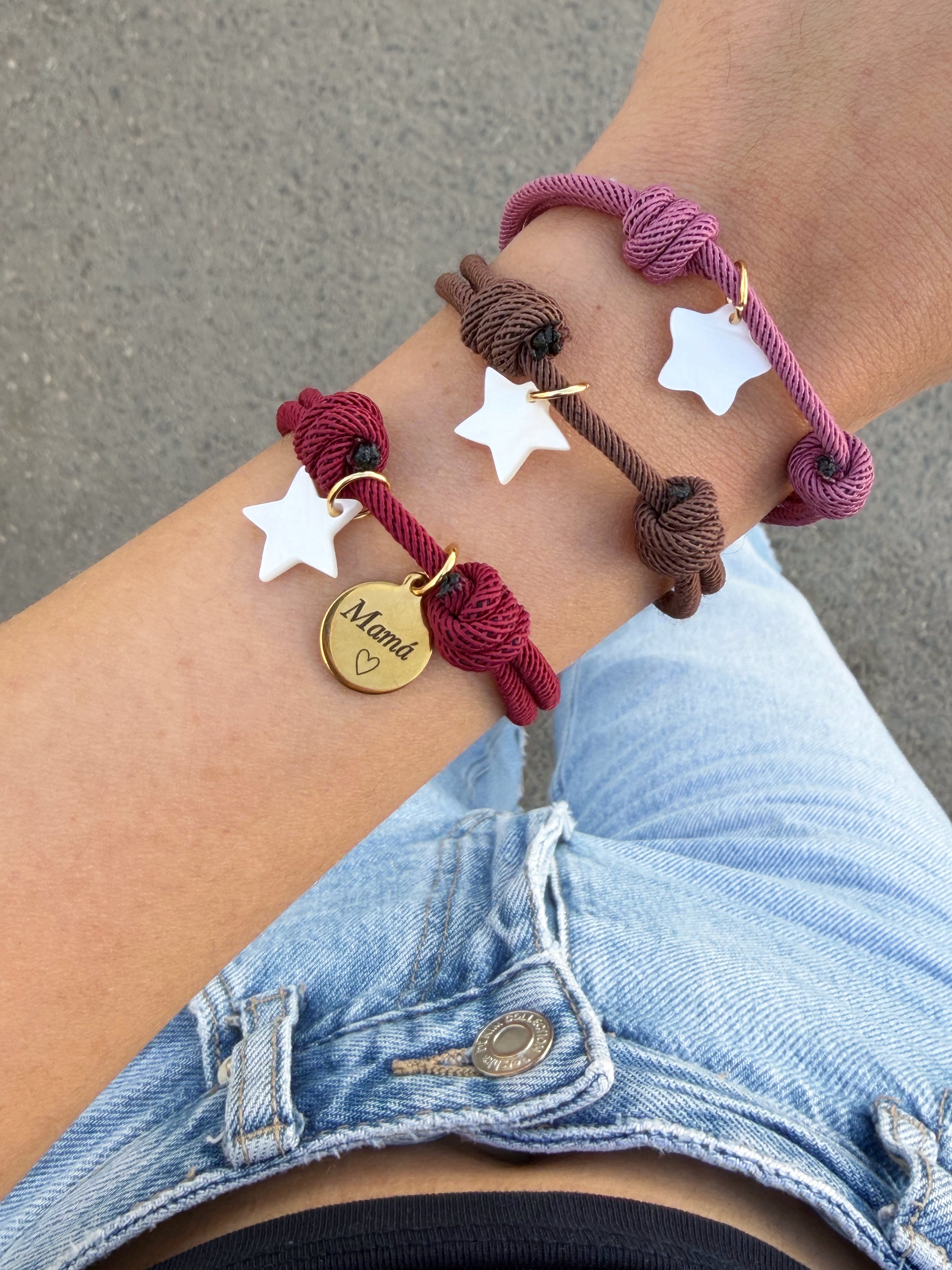 Pulsera nudos (personalizable)