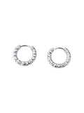 Aros Mariam plateado 8mm (unidad)
