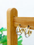 Aros triples bicolor (par)