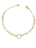 Pulsera eslabones circulo