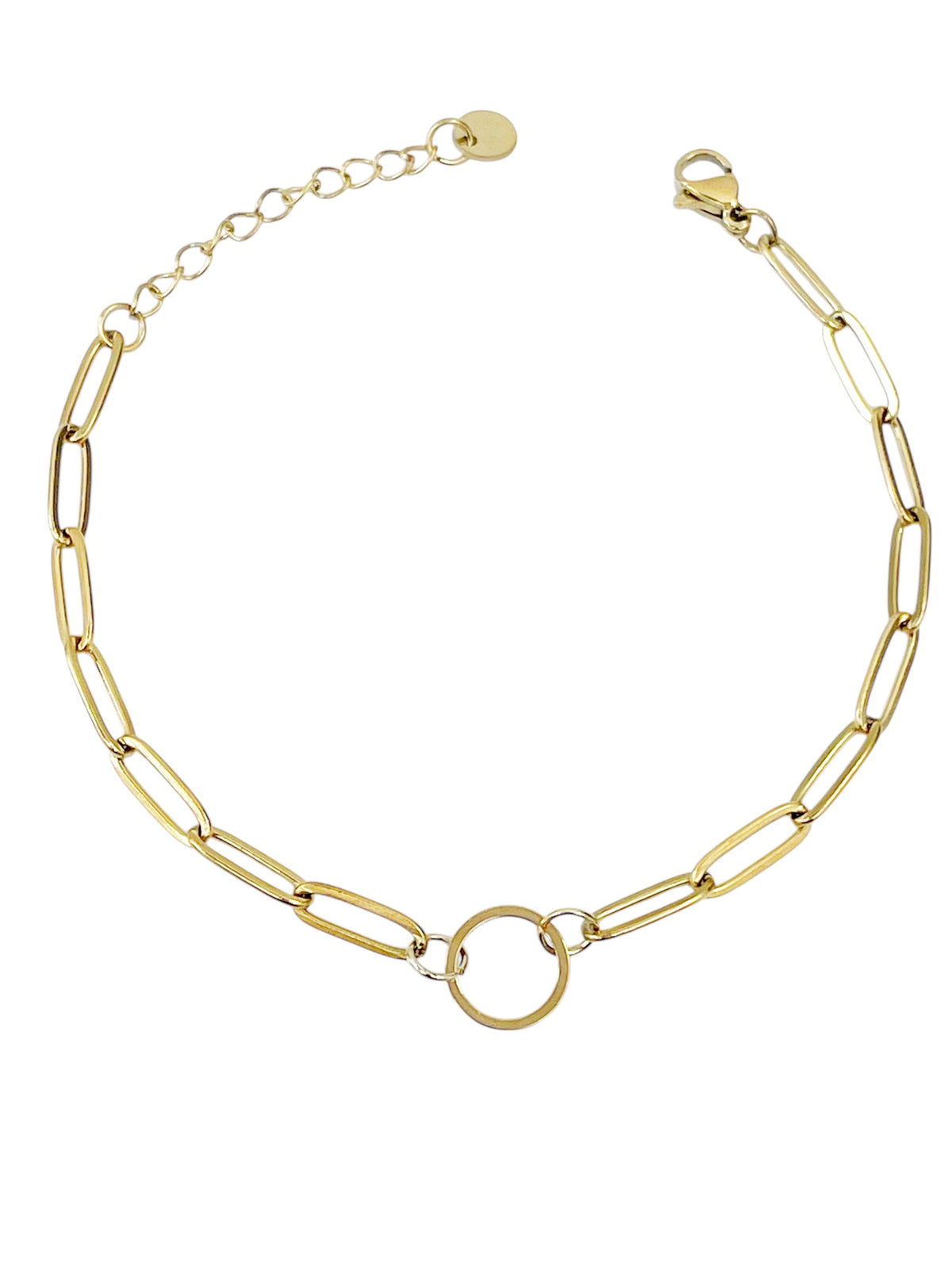 Pulsera eslabones circulo