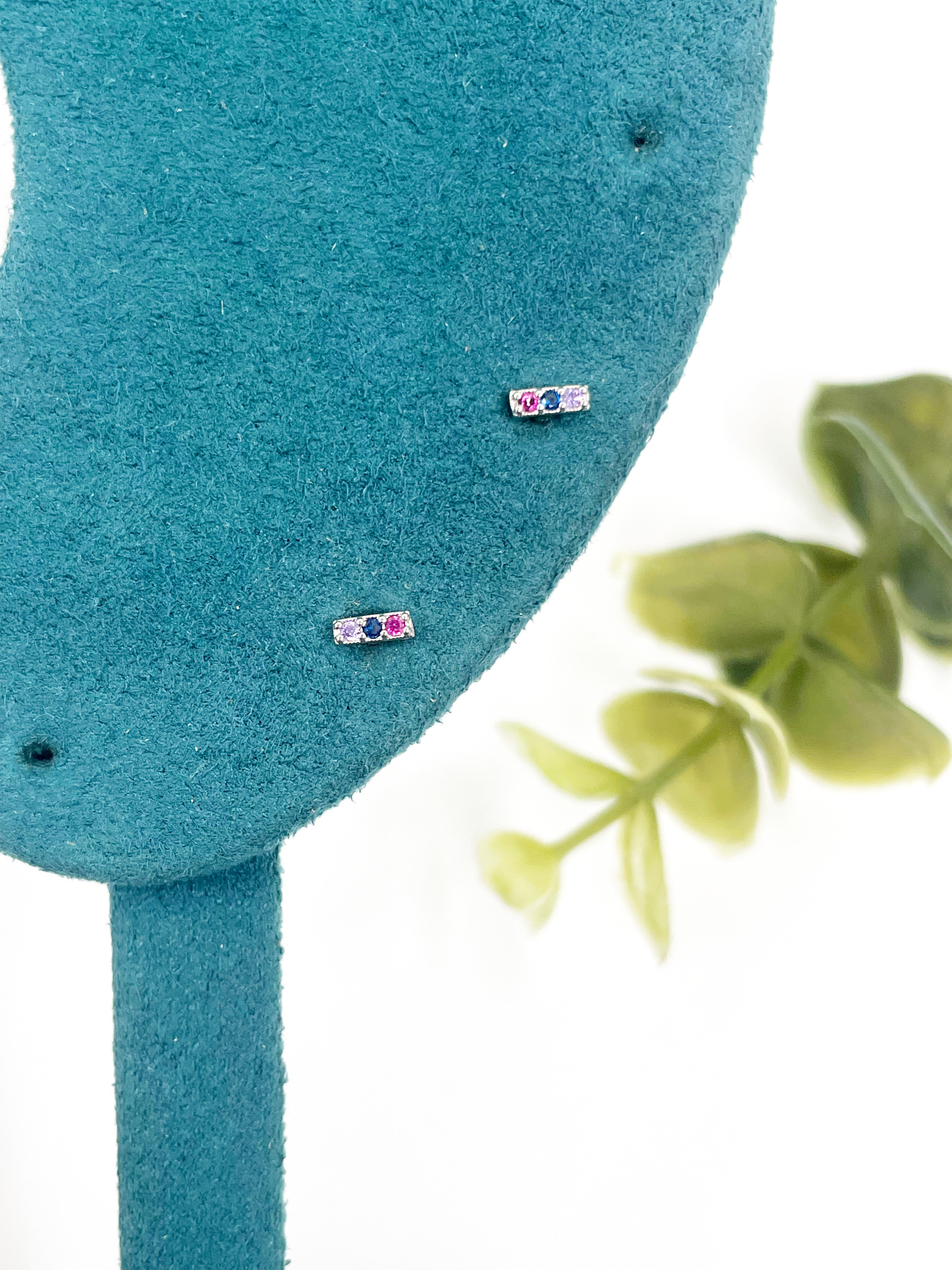 Mini Lily plata (unidad) Cierre plano