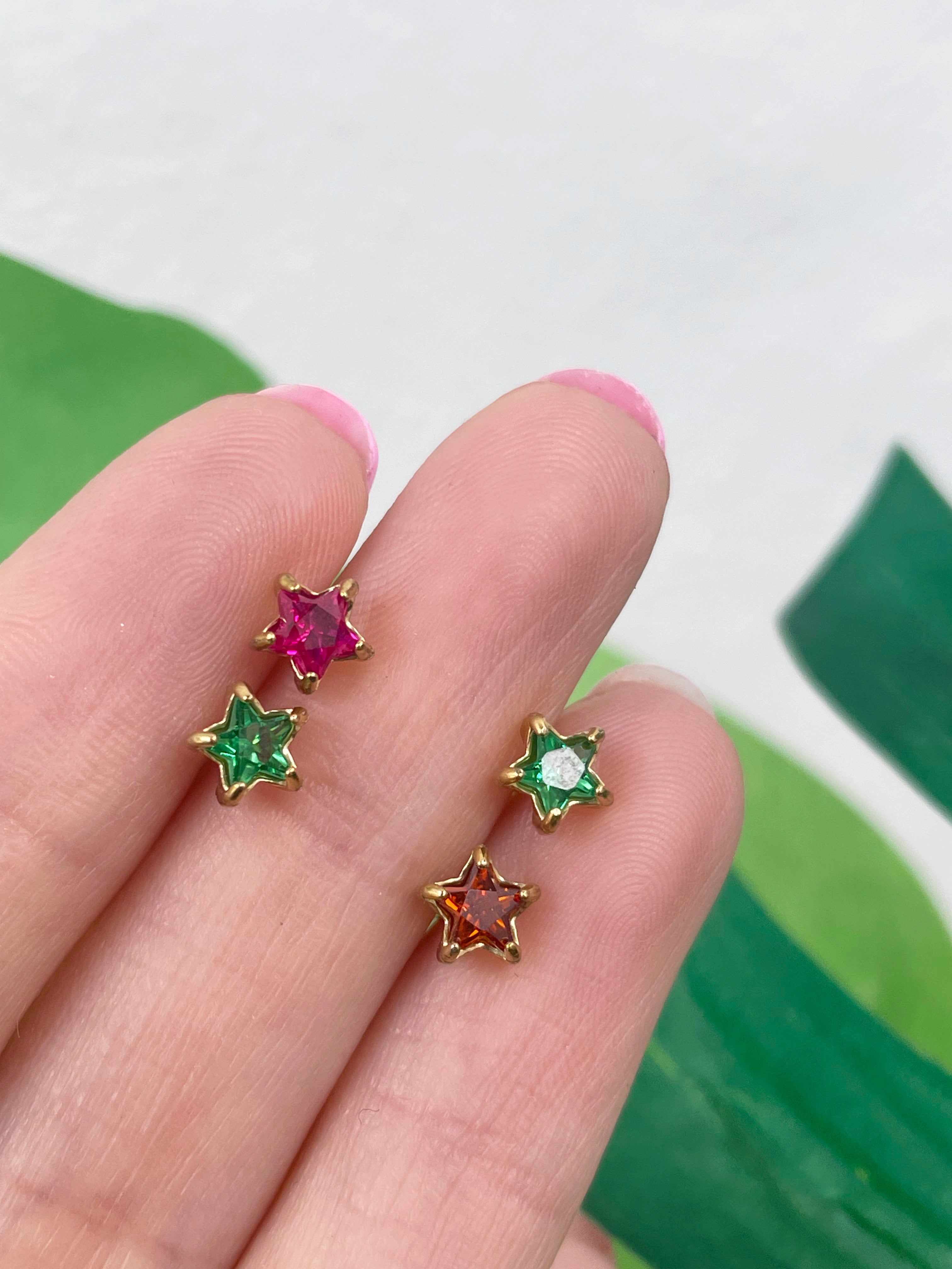 Mix estrellitas circonitas (unidad)