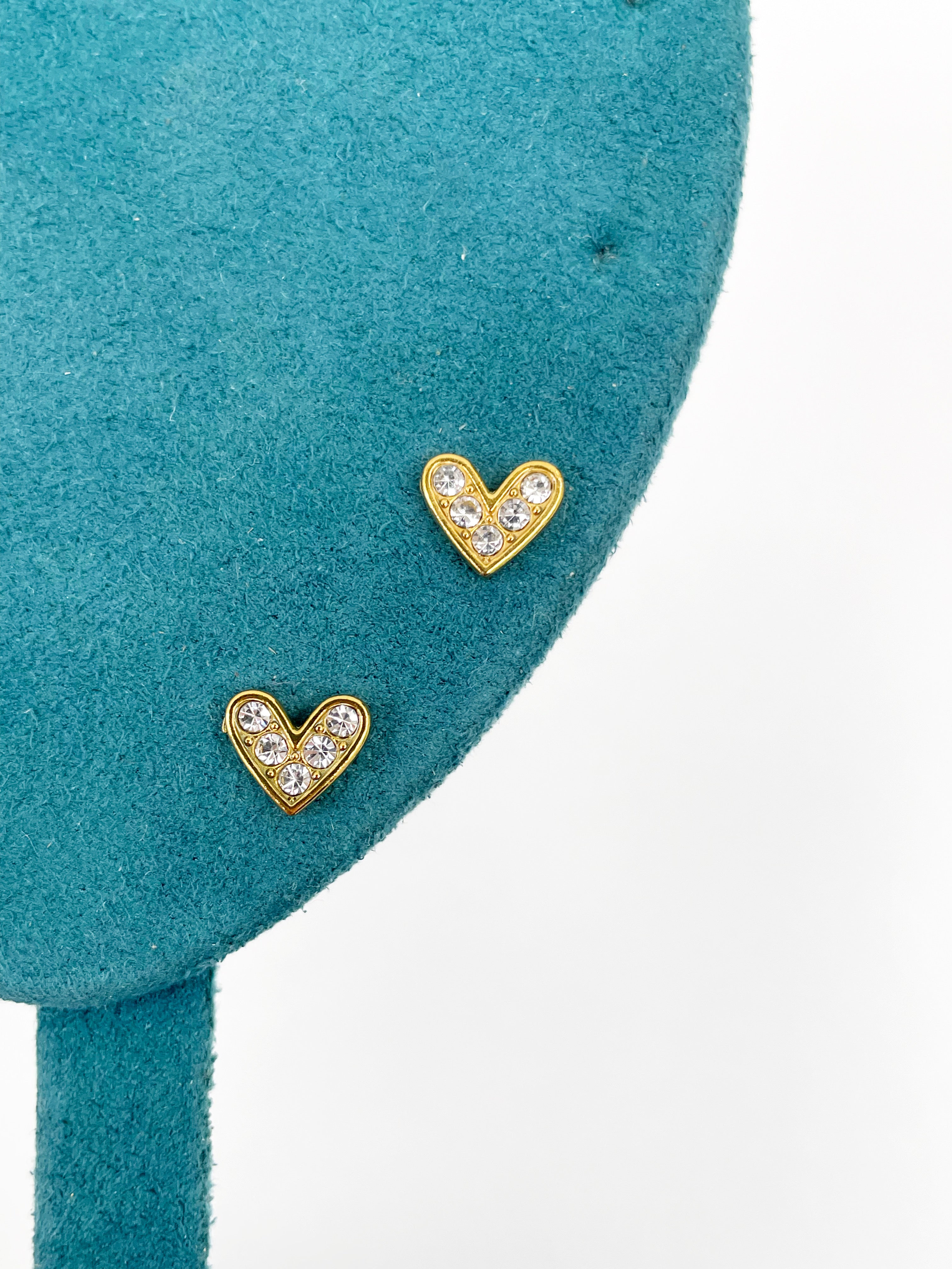 Mini corazón circonitas (unidad)