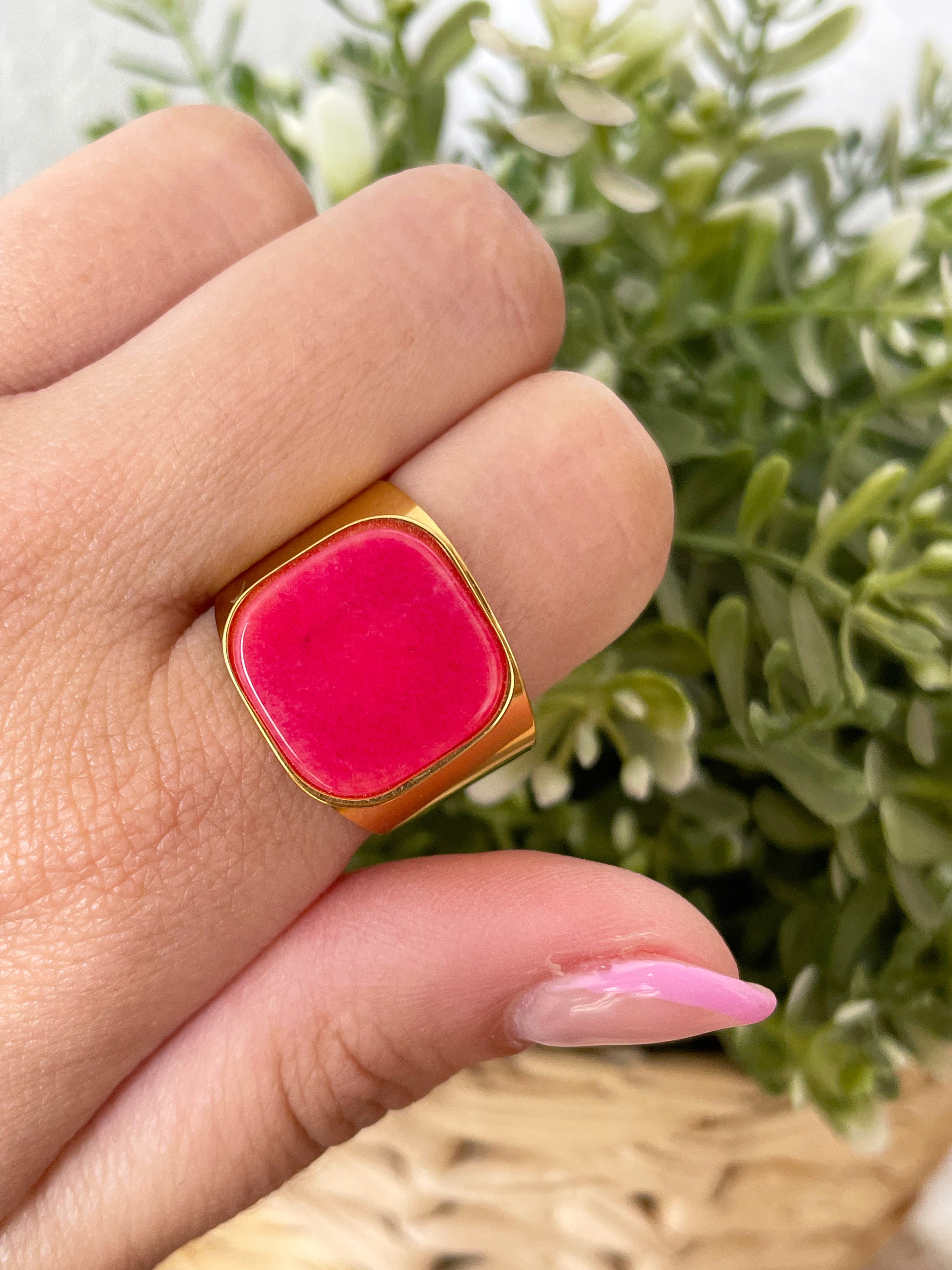 Sello fucsia