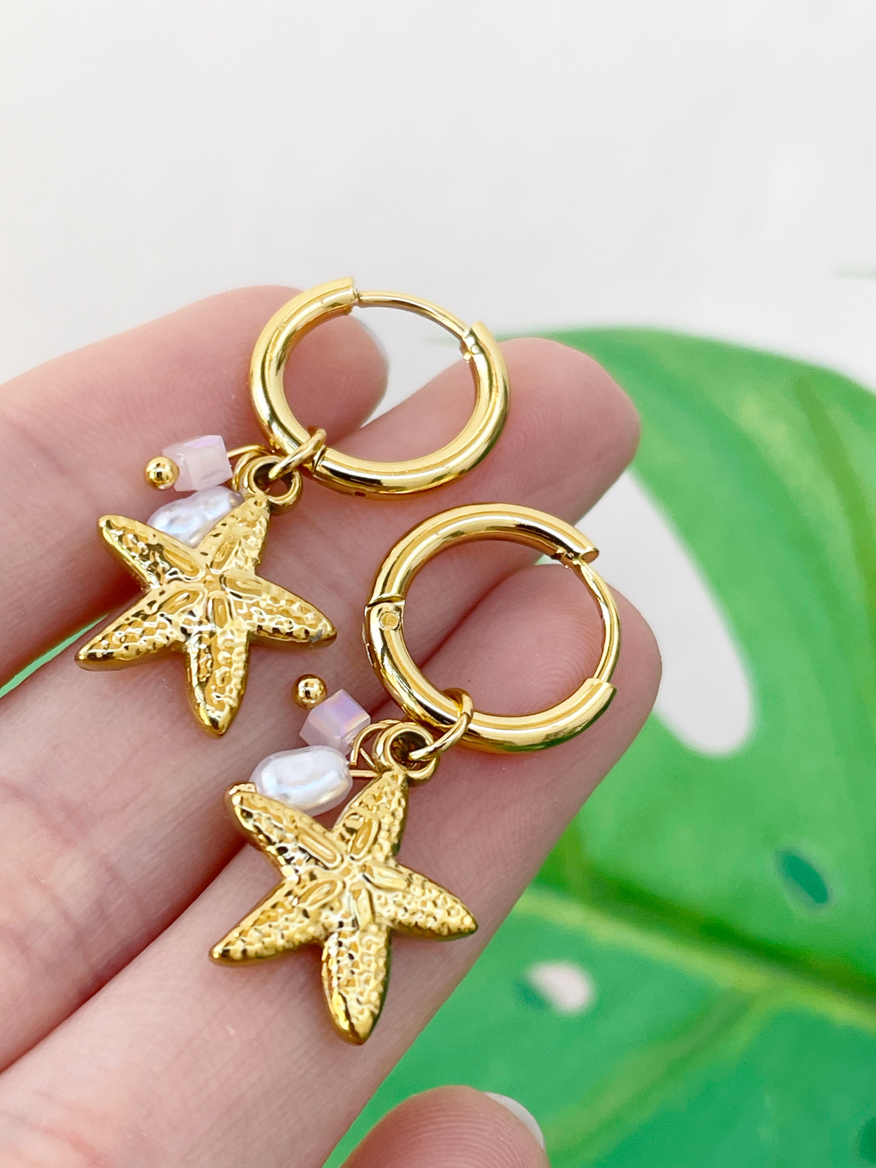 Estrella de mar rosita (par)