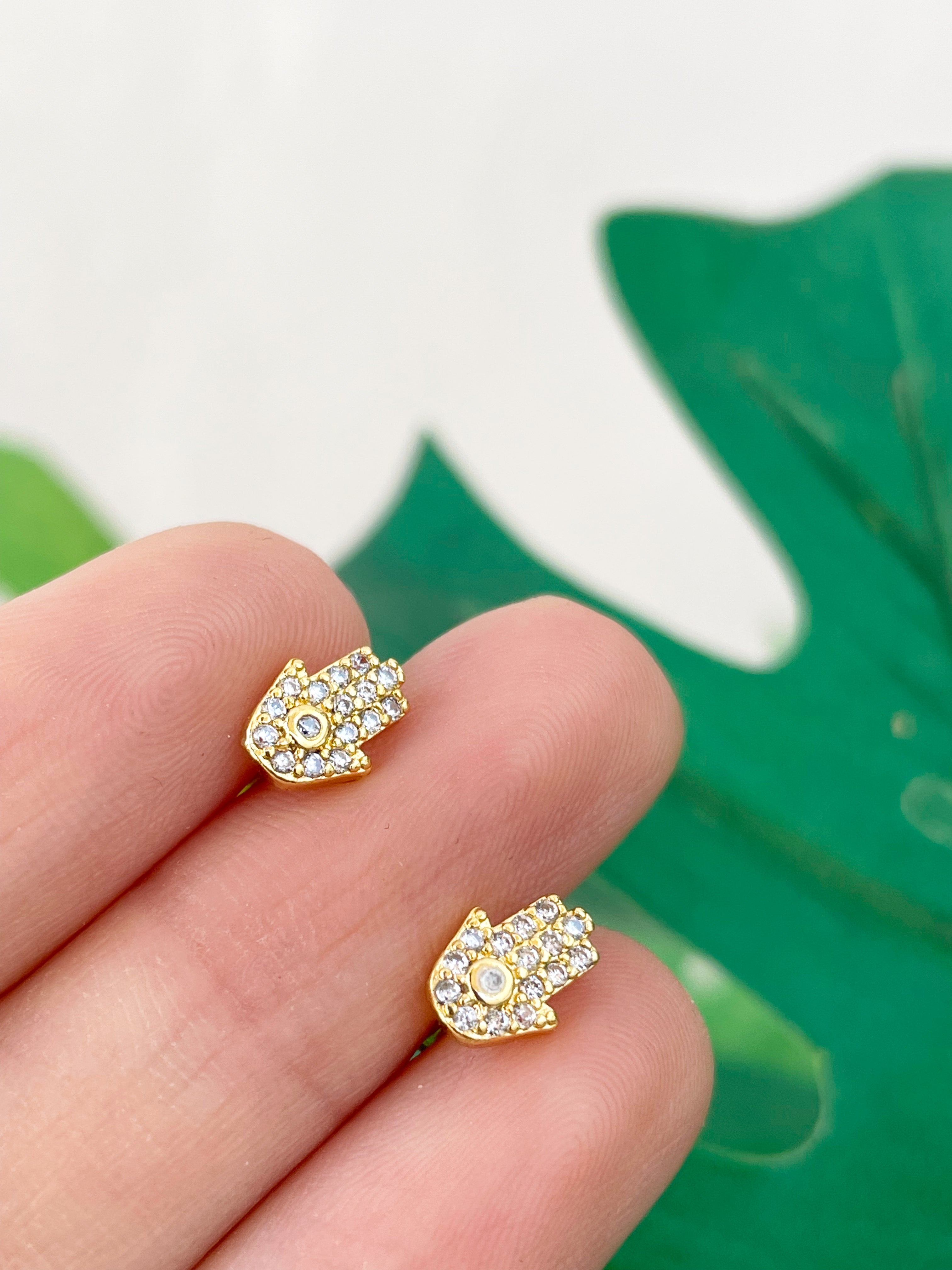 Mini mano de Fátima (unidad) Cierre plano