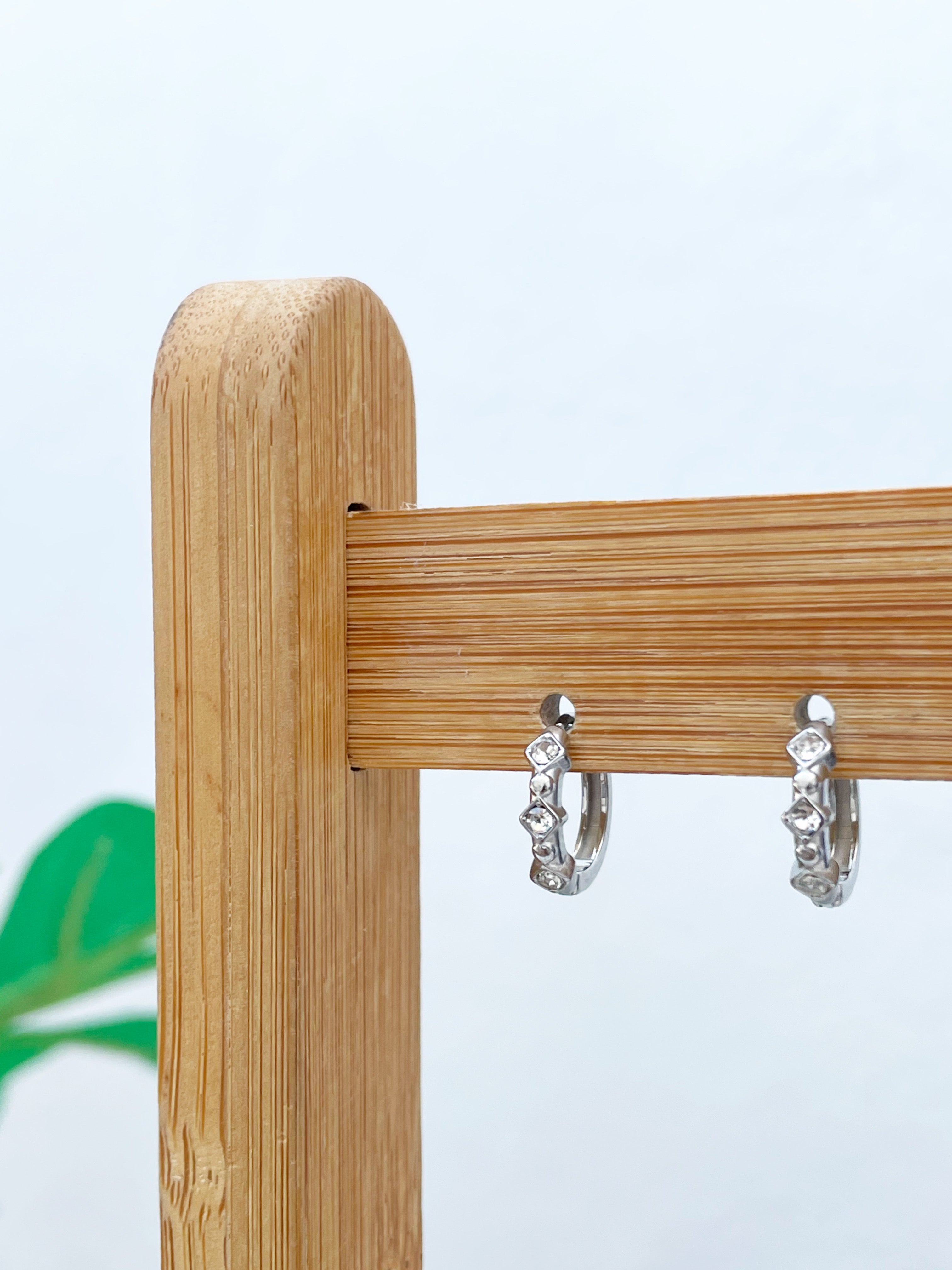 Aros circonitas 10mm (par)