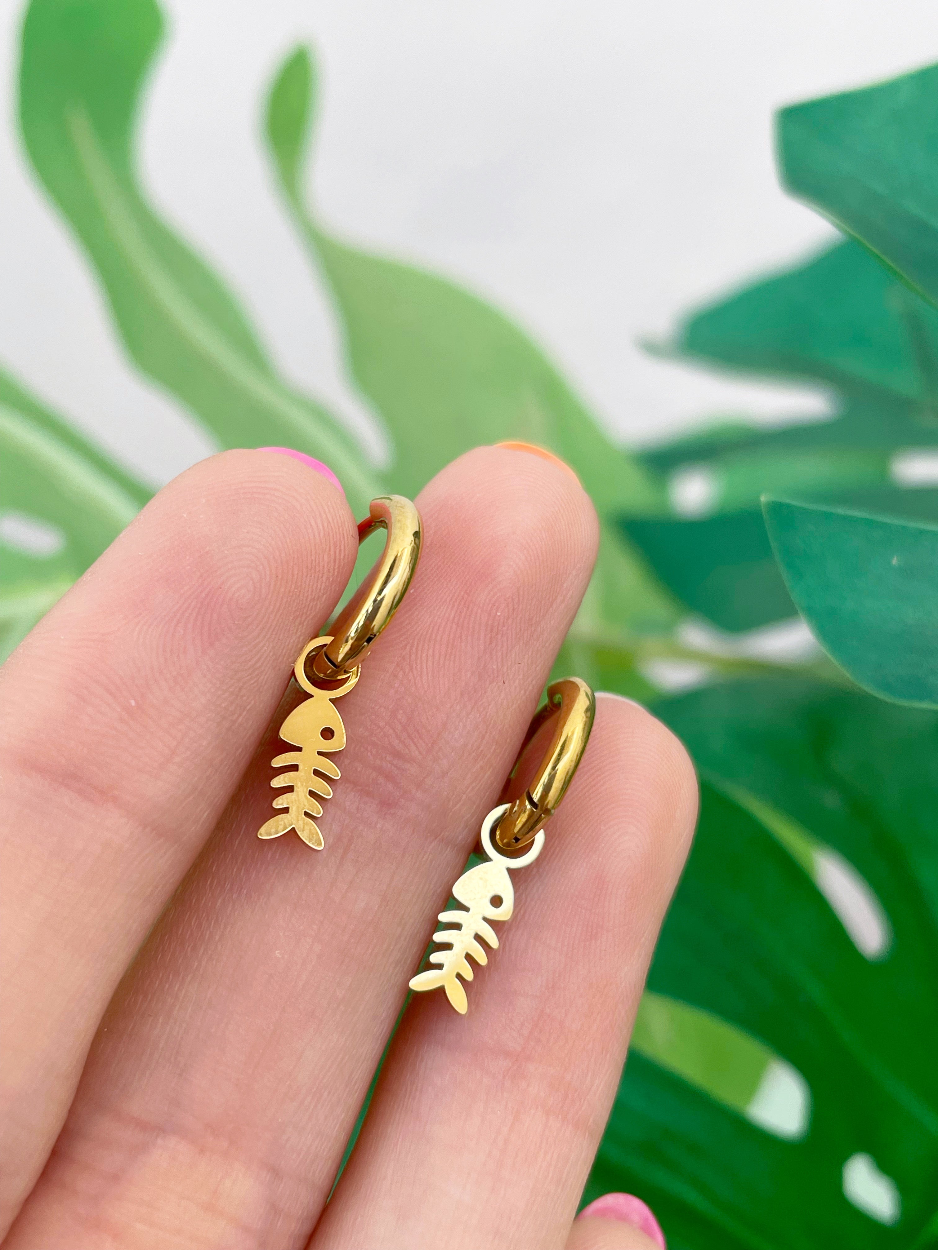 Raspitas doradas 10mm (par)