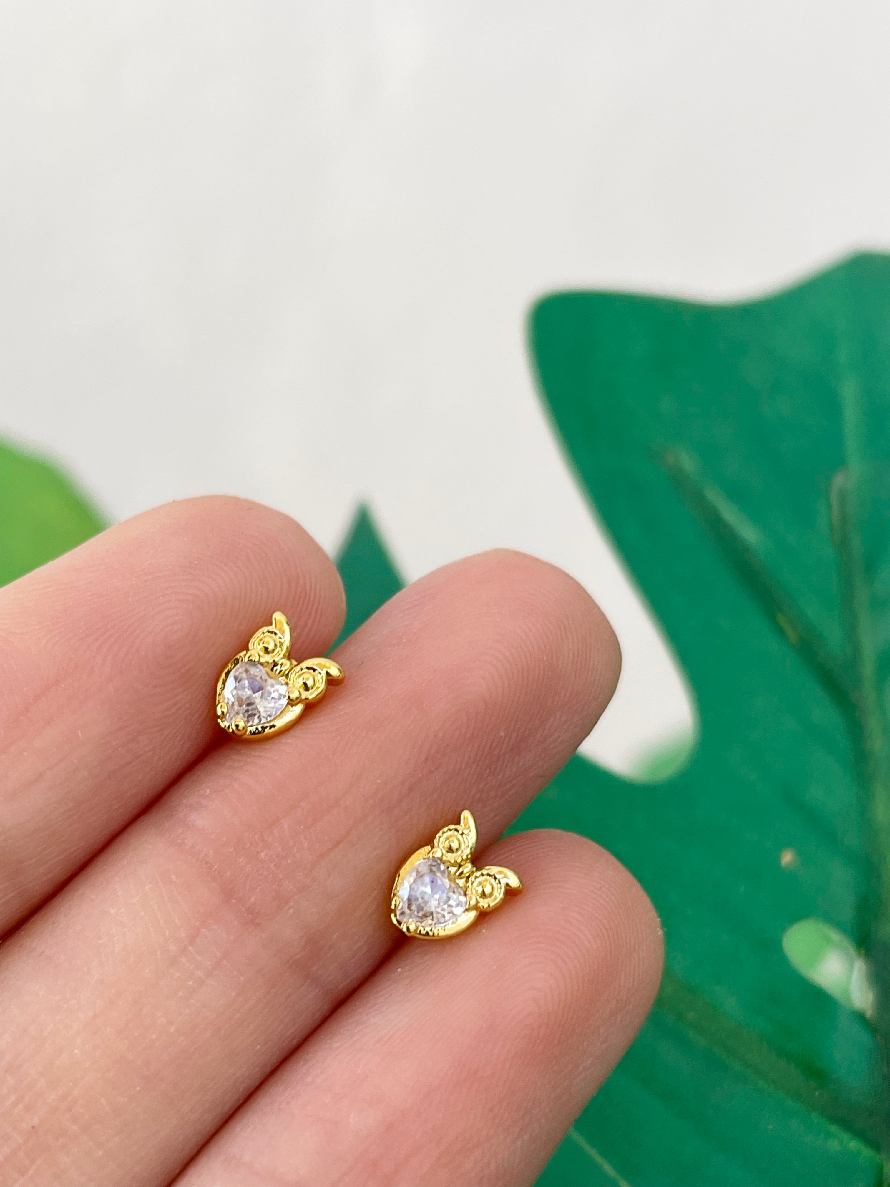 Mini Buho blanco (unidad) Cierre plano