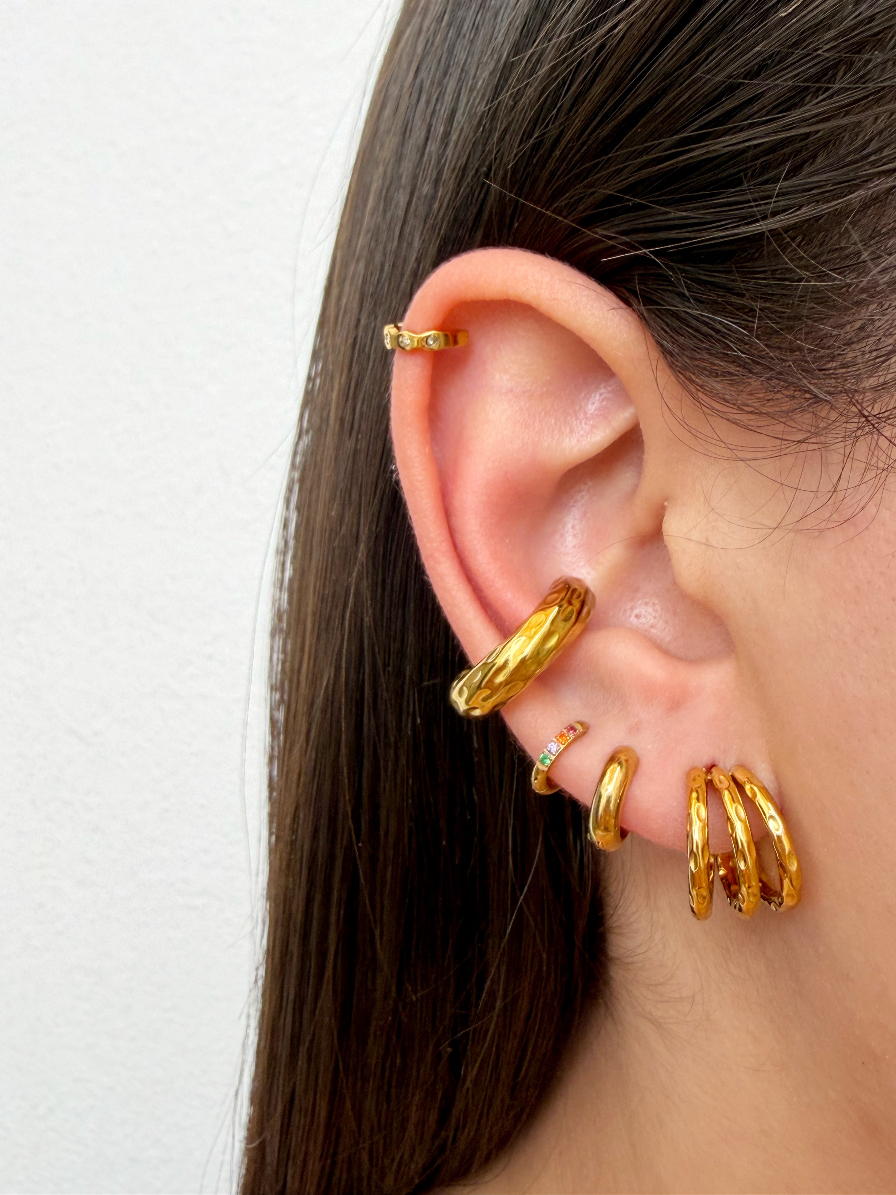 Mini aros triples (par)