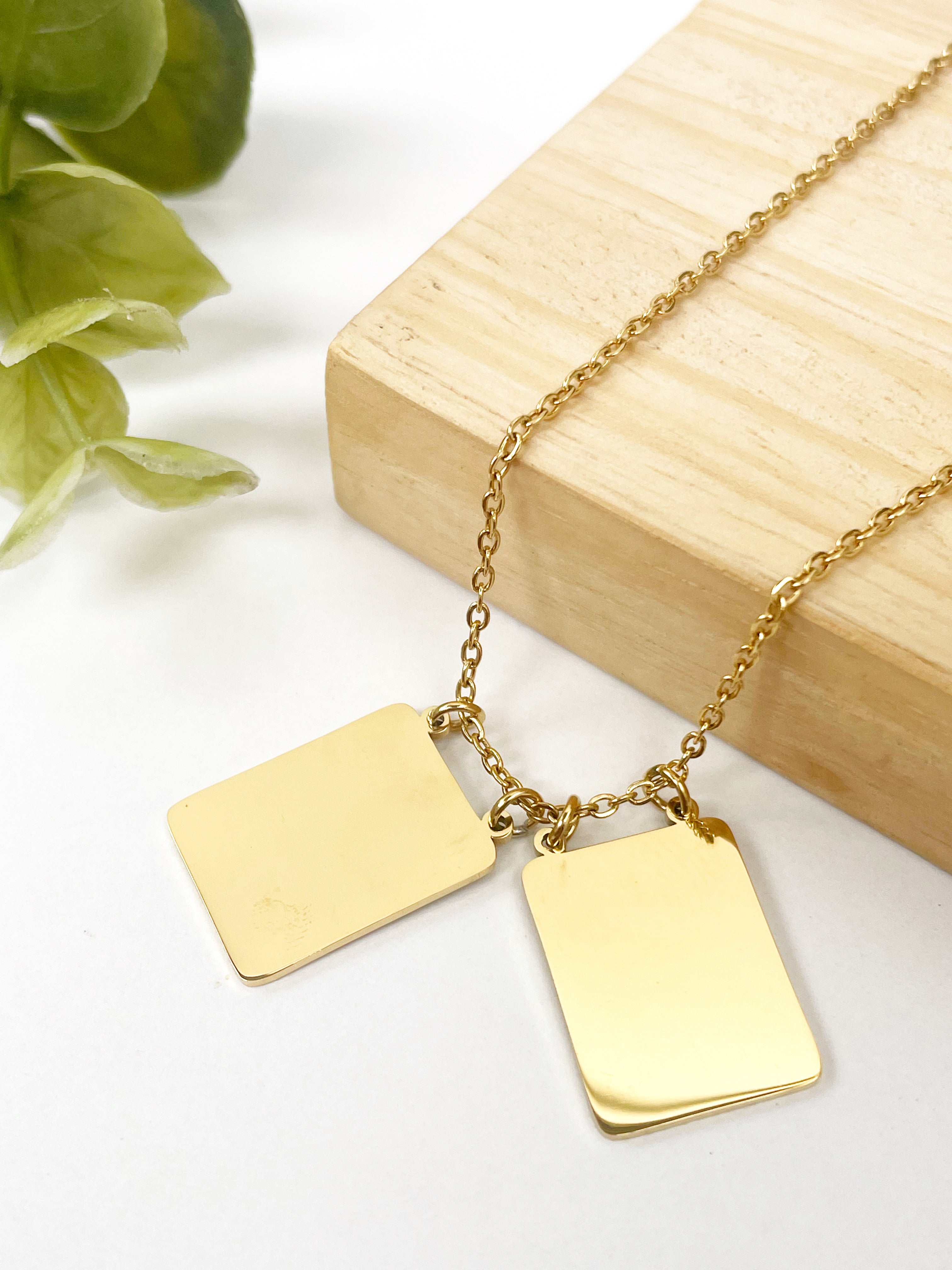 Doble chapa (personalizable)