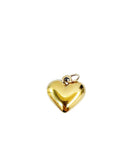 Charm corazón dorado