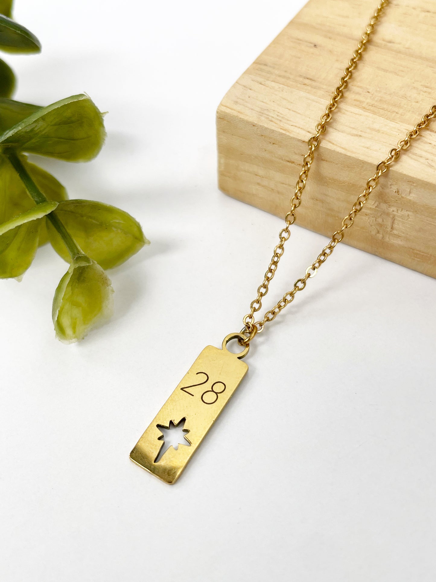 Collar estrella polar (personalizable)