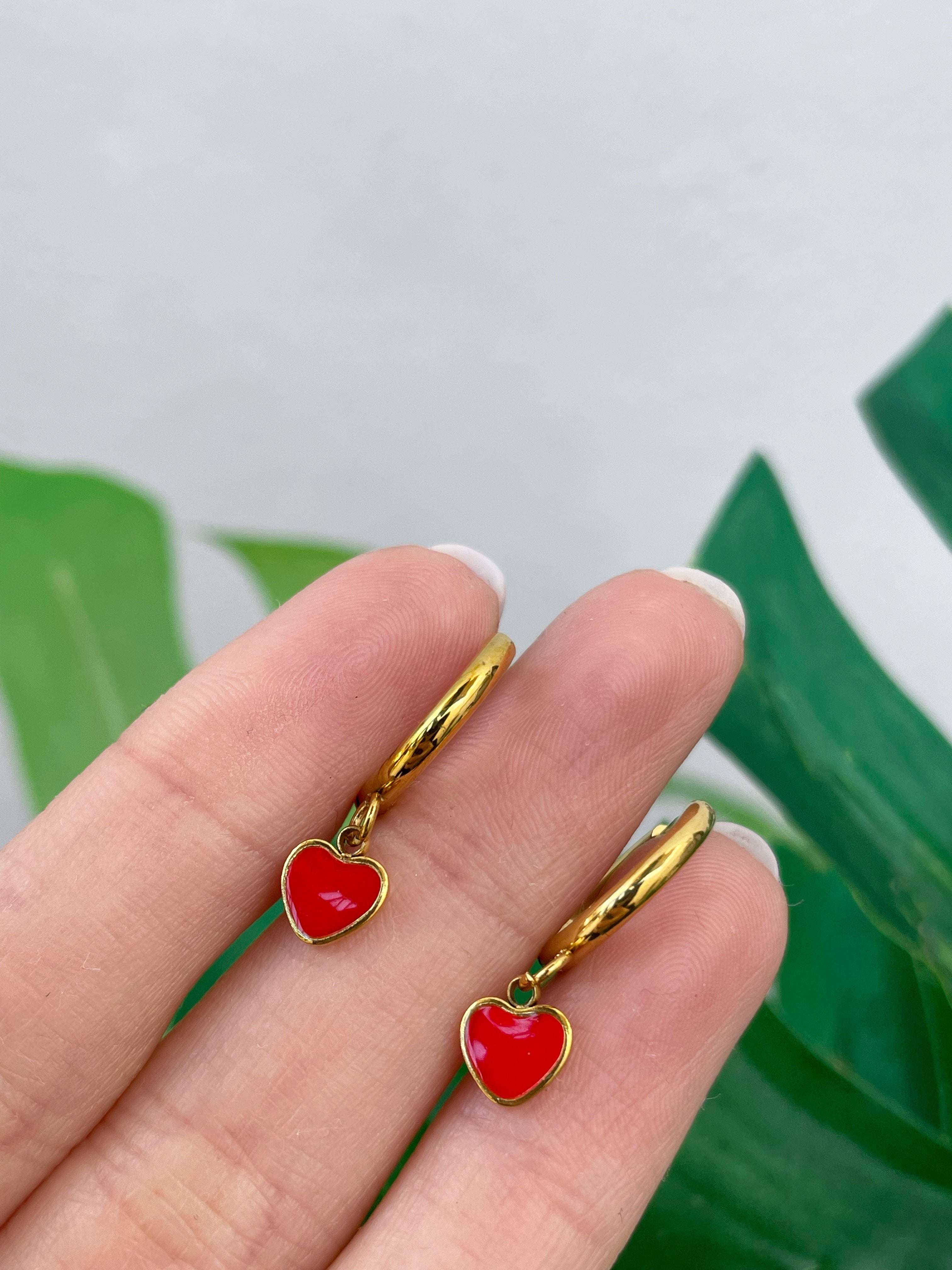 Corazón rojo 8mm (unidad)