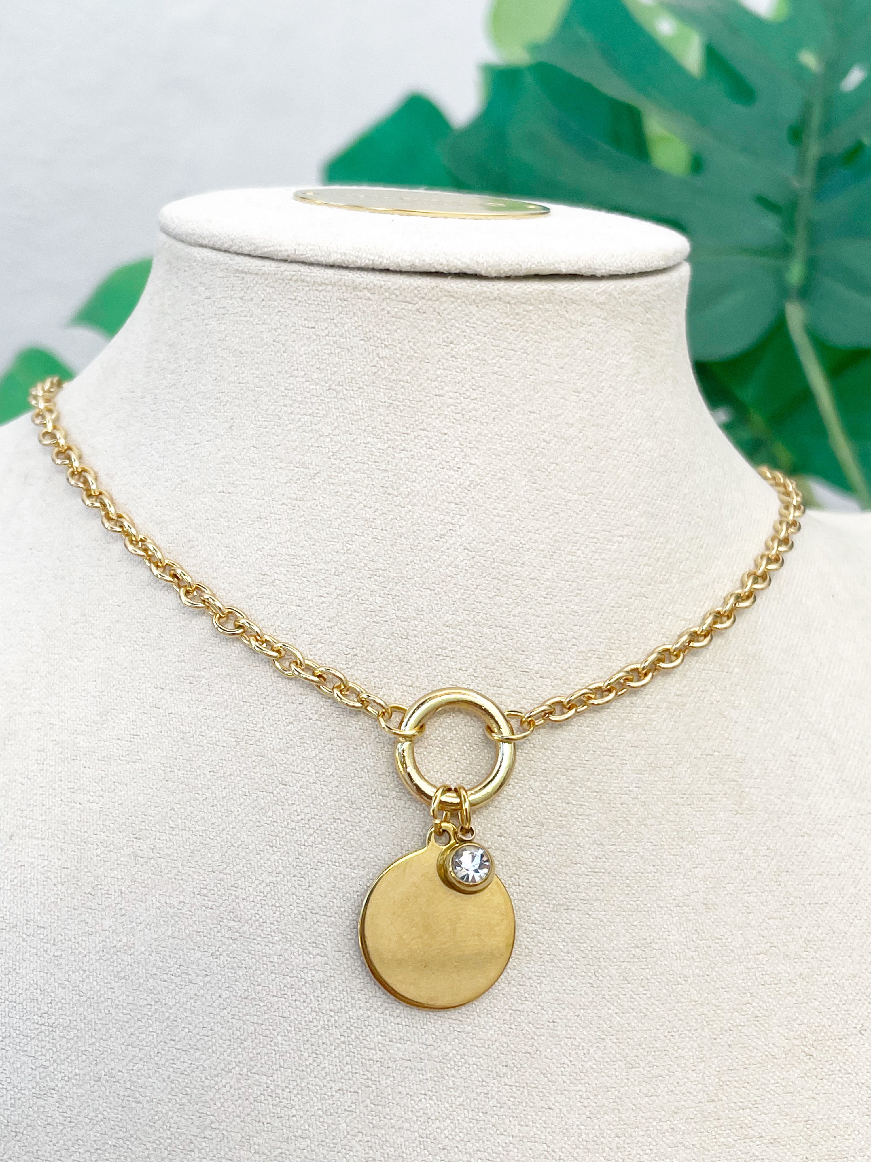 Colgante Leah (personalizable)