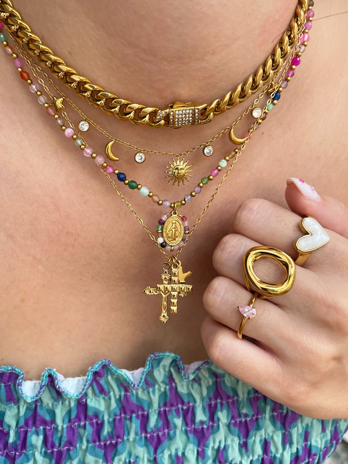 Chocker/cadena Iria