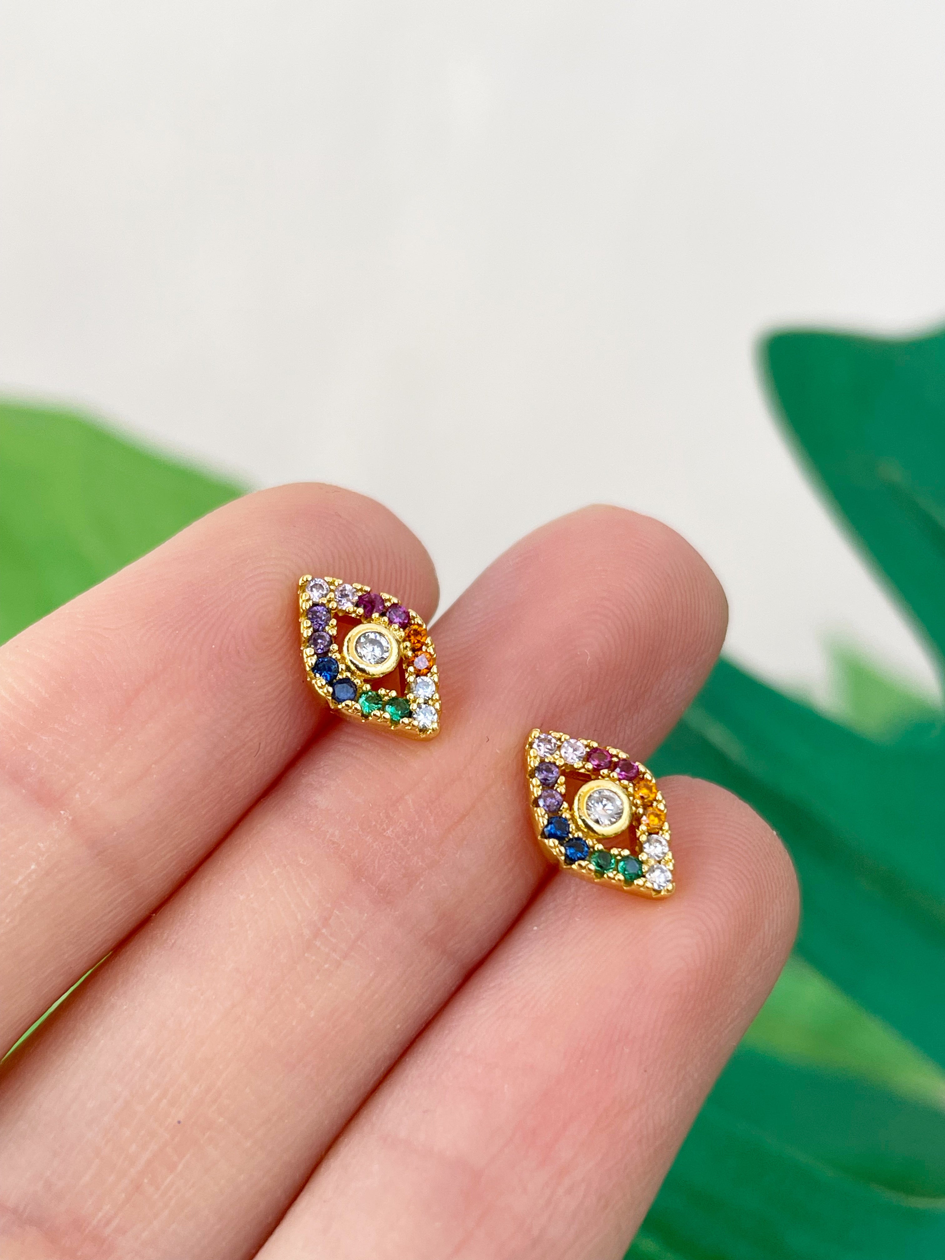 Mini ojo turco (par) Cierre plano