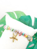 Estrella de mar multicolor