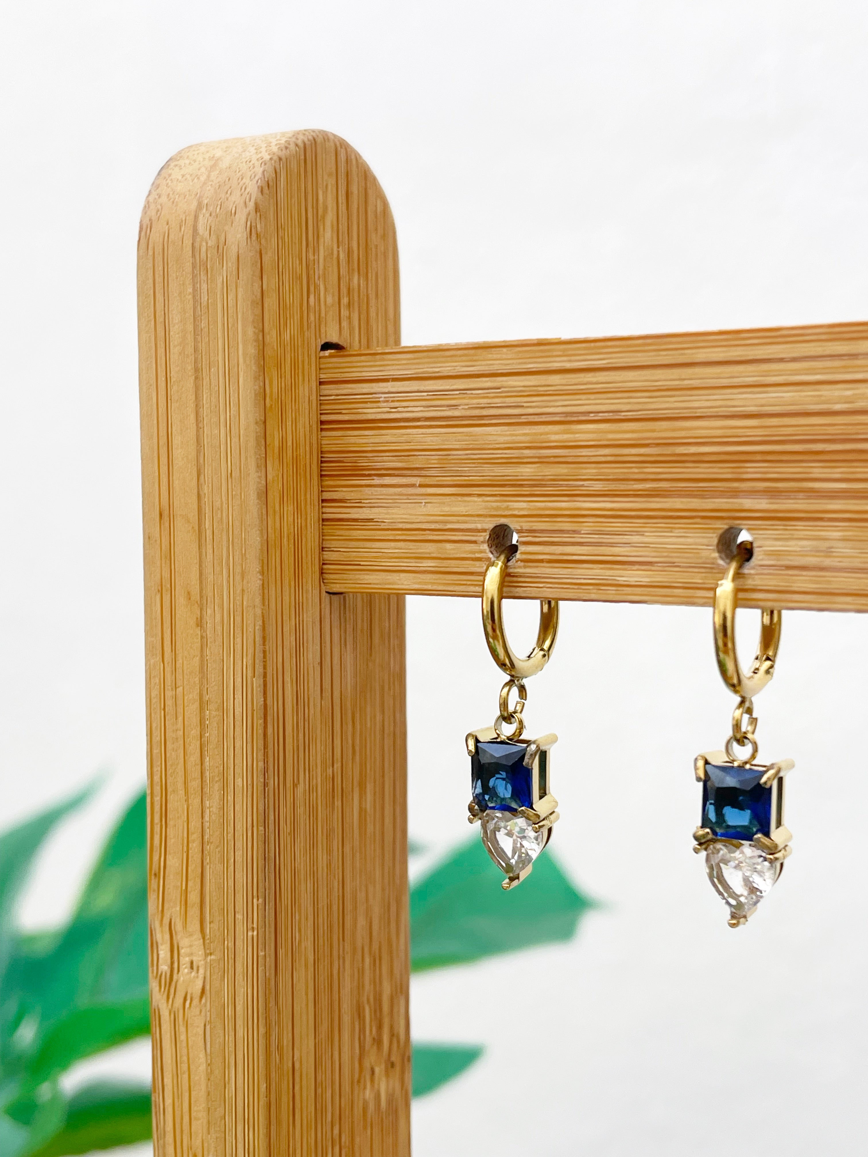 Azul marino 10mm (par)