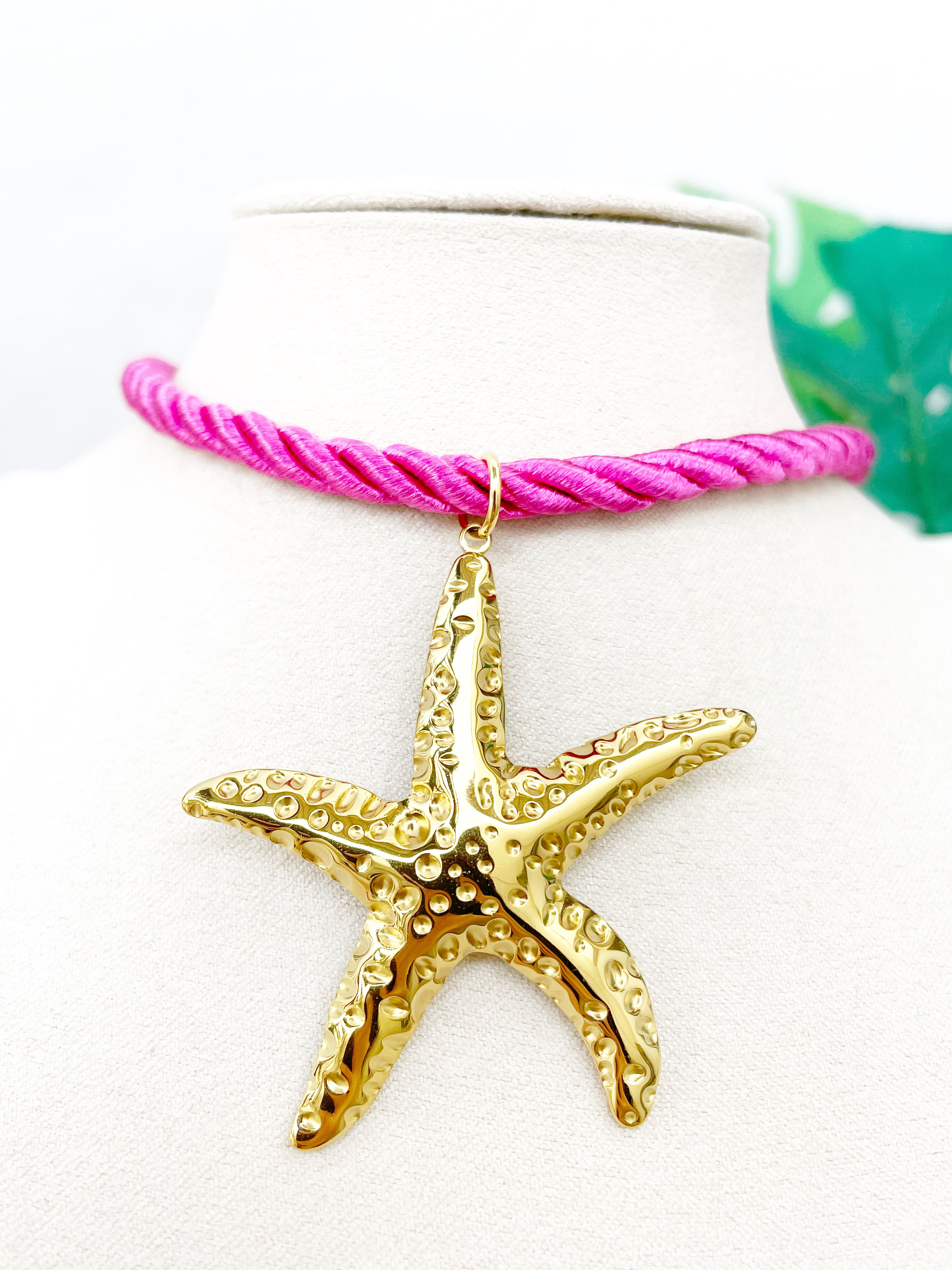 Maxi estrella fucsia