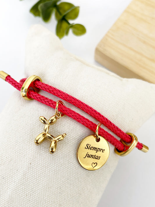 Pulsera Coral (personalizable)