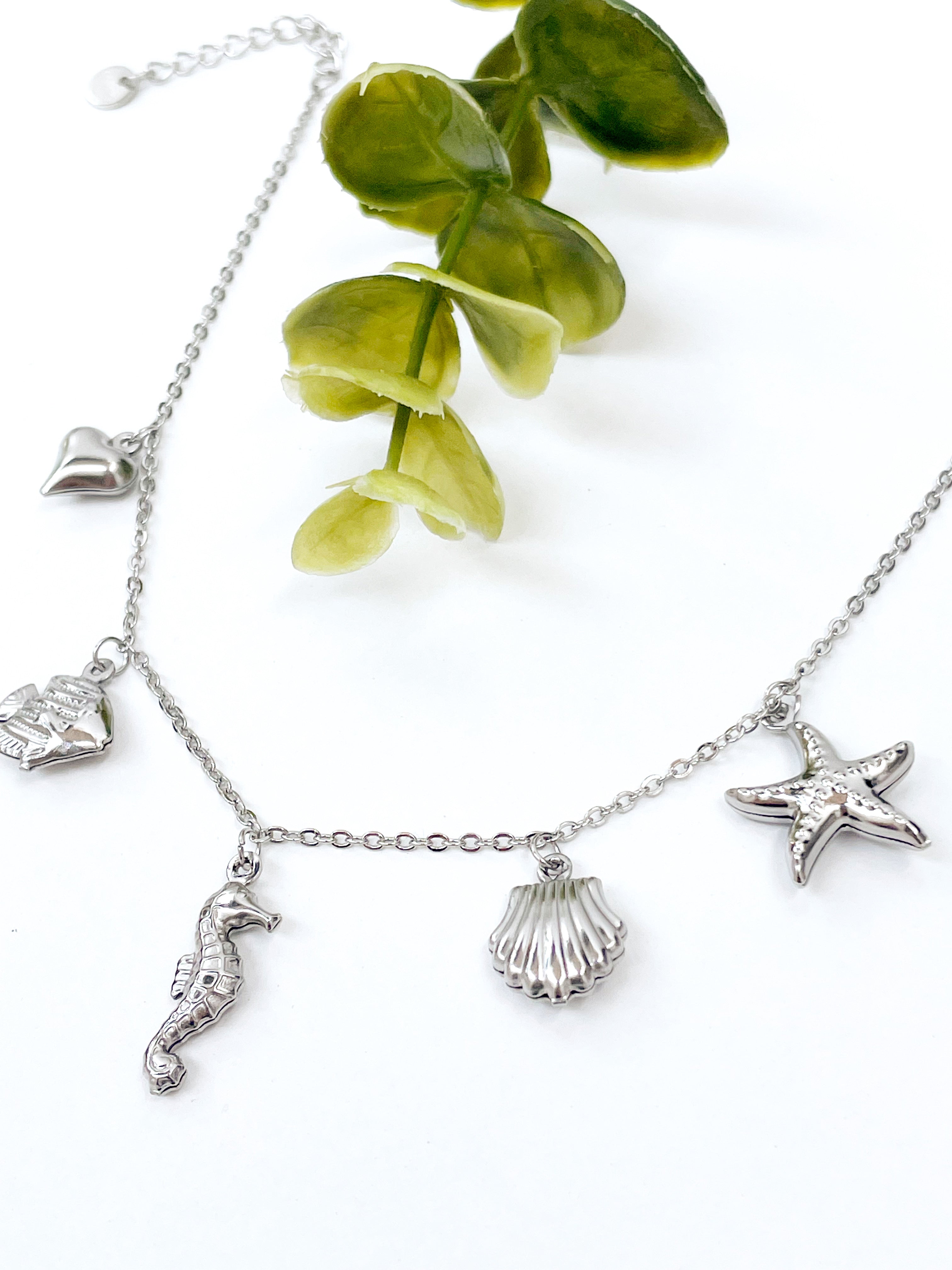 Tobillera summer plata