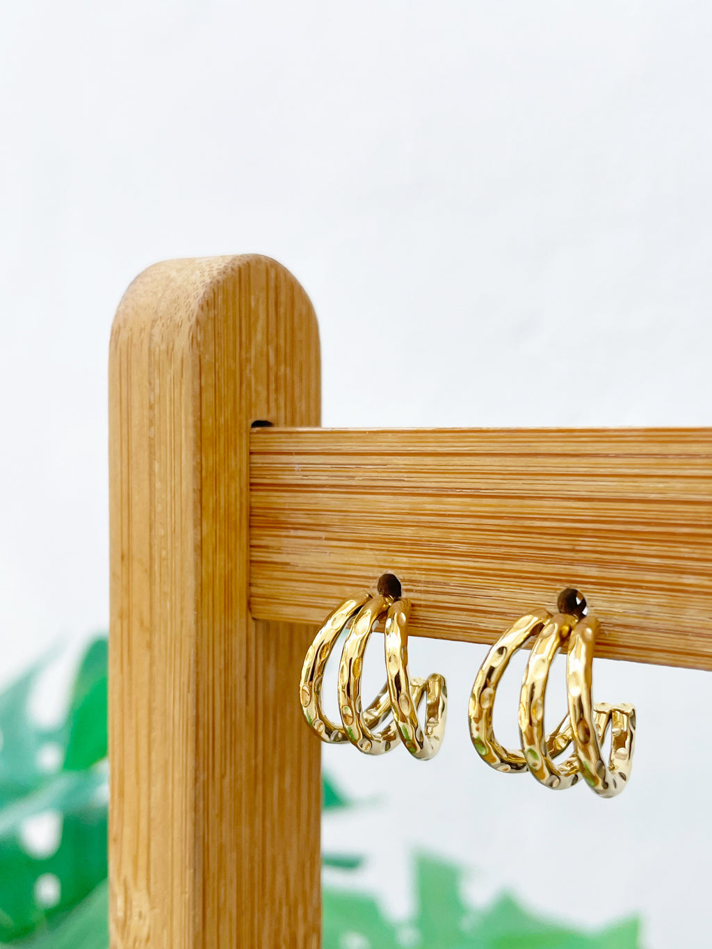 Mini aros triples (par)